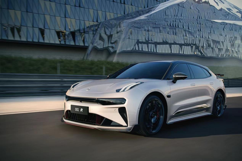 极氪001fr:最快量产电动车、比特斯拉modelsplaid还快