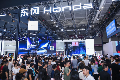 东风honda明星产品亮相粤港澳大湾区车展 一展全面电动化决心